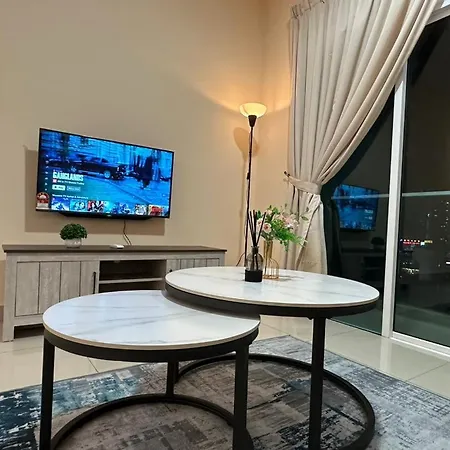 Twin Galaxy City View 2 Bedroom With Balcony Johor Bahru Exterior photo